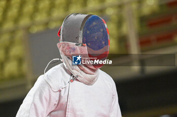 2024-03-01 - Thomason (USA) helmet - FENCING TEAM WORLD CUP - FENCING - OTHER SPORTS