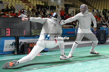 2024-03-01 - Kaozkowski (POL) compete against Homer (USA) - FENCING TEAM WORLD CUP - FENCING - OTHER SPORTS