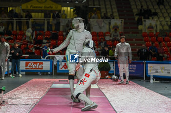 2024-03-01 - HT Low (HKG) compete against Ursachi (ROU) in action - FENCING TEAM WORLD CUP - FENCING - OTHER SPORTS