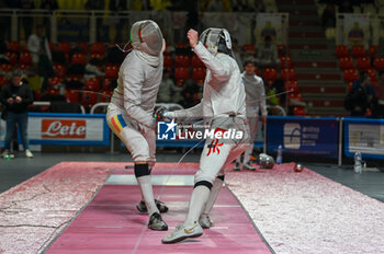 2024-03-01 - HT Low (HKG) compete against Ursachi (ROU) in action - FENCING TEAM WORLD CUP - FENCING - OTHER SPORTS