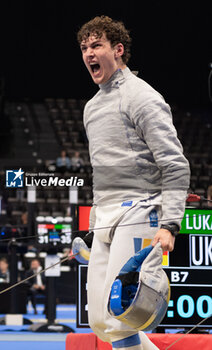 2024-06-23 - Basel Switzerland, 06/23/2024: LUKASHENKO Darii (Ukraine) during Fencing Euro Basel 2024. Fencing Euro Basel 2024 took place at the St. Jakobshalle, in Basel.
Credit: Patrick Dancel/LiveMedia.
 - FENCINGEURO BASEL 2024 - FENCING - OTHER SPORTS