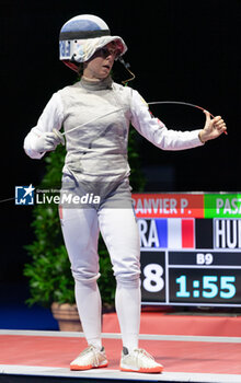 2024-06-23 - Basel Switzerland, 06/23/2024: RANVIER Pauline (France) during Fencing Euro Basel 2024. Fencing Euro Basel 2024 took place at the St. Jakobshalle, in Basel.
Credit: Patrick Dancel/LiveMedia.
 - FENCINGEURO BASEL 2024 - FENCING - OTHER SPORTS