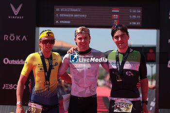 2024-05-05 - J.GroSskopf, F.Szymonik and J.P.Becker during the IRONMAN 70.3 Venice-Jesolo - IRONMAN 70.3 VENICE-JESOLO - TRIATHLON - OTHER SPORTS