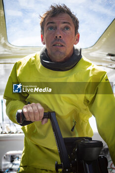 2024-05-02 - Thomas Ruyant sailing on the Imoca Vulnerable - Ruyant during a training session prior the Vendée Globe 2024 on April 23, 2024, off Groix in France - SAILING - VENDEE GLOBE 2024 - THOMAS RUYANT VULNERABLE RUYANT TRAINING PRE-START - SAILING - OTHER SPORTS