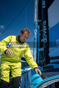 2024-05-02 - Thomas Ruyant sailing on the Imoca Vulnerable - Ruyant during a training session prior the Vendée Globe 2024 on April 23, 2024, off Groix in France - SAILING - VENDEE GLOBE 2024 - THOMAS RUYANT VULNERABLE RUYANT TRAINING PRE-START - SAILING - OTHER SPORTS