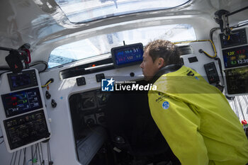 2024-05-02 - Thomas Ruyant sailing on the Imoca Vulnerable - Ruyant during a training session prior the Vendée Globe 2024 on April 23, 2024, off Groix in France - SAILING - VENDEE GLOBE 2024 - THOMAS RUYANT VULNERABLE RUYANT TRAINING PRE-START - SAILING - OTHER SPORTS