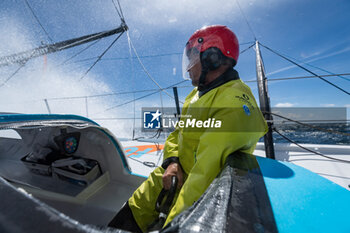 2024-05-02 - Thomas Ruyant sailing on the Imoca Vulnerable - Ruyant during a training session prior the Vendée Globe 2024 on April 23, 2024, off Groix in France - SAILING - VENDEE GLOBE 2024 - THOMAS RUYANT VULNERABLE RUYANT TRAINING PRE-START - SAILING - OTHER SPORTS