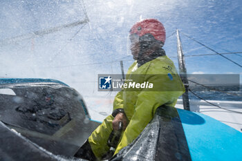 2024-05-02 - Thomas Ruyant sailing on the Imoca Vulnerable - Ruyant during a training session prior the Vendée Globe 2024 on April 23, 2024, off Groix in France - SAILING - VENDEE GLOBE 2024 - THOMAS RUYANT VULNERABLE RUYANT TRAINING PRE-START - SAILING - OTHER SPORTS