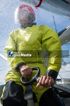 2024-05-02 - Thomas Ruyant sailing on the Imoca Vulnerable - Ruyant during a training session prior the Vendée Globe 2024 on April 23, 2024, off Groix in France - SAILING - VENDEE GLOBE 2024 - THOMAS RUYANT VULNERABLE RUYANT TRAINING PRE-START - SAILING - OTHER SPORTS