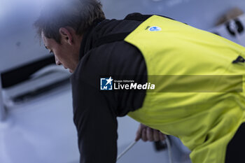 2024-04-23 - Thomas Ruyant sailing on the Imoca Vulnerable - Ruyant during a training session prior the Vendée Globe 2024 on April 23, 2024, off Groix in France - SAILING - VENDEE GLOBE 2024 - THOMAS RUYANT VULNERABLE RUYANT TRAINING PRE-START - SAILING - OTHER SPORTS