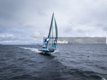 2024-04-27 - Sam Goodchild sailing on the Imoca Vulnerable - Goodchild during a training session prior the Vendée Globe 2024 on April 26, 2024, in France - SAILING - VENDEE GLOBE 2024 - SAM GOODCHILD VULNERABLE GOODCHILD TRAINING PRE-START - SAILING - OTHER SPORTS