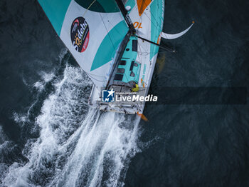 2024-04-27 - Sam Goodchild sailing on the Imoca Vulnerable - Goodchild during a training session prior the Vendée Globe 2024 on April 26, 2024, in France - SAILING - VENDEE GLOBE 2024 - SAM GOODCHILD VULNERABLE GOODCHILD TRAINING PRE-START - SAILING - OTHER SPORTS