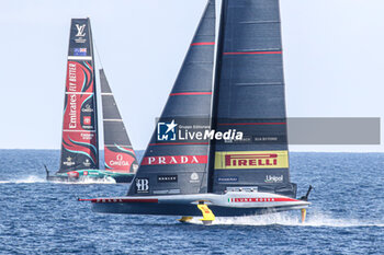 2024-08-29 - americas cup Luna Rossa Prada Pirelli (ITA) And Emirates Team New Zealand (NZ) - AMERICA'S CUP - LOUIS VUITTON CUP - ROUND ROBIN 1 & 2 - SAILING - OTHER SPORTS