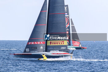 2024-08-29 - americas cup Luna Rossa Prada Pirelli (ITA) And Emirates Team New Zealand (NZ) - AMERICA'S CUP - LOUIS VUITTON CUP - ROUND ROBIN 1 & 2 - SAILING - OTHER SPORTS