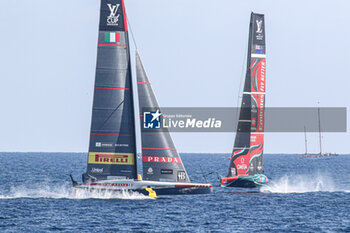 2024-08-29 - americas cup Luna Rossa Prada Pirelli (ITA) And Emirates Team New Zealand (NZ) - AMERICA'S CUP - LOUIS VUITTON CUP - ROUND ROBIN 1 & 2 - SAILING - OTHER SPORTS