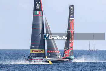 2024-08-29 - americas cup Luna Rossa Prada Pirelli (ITA) And Emirates Team New Zealand (NZ) - AMERICA'S CUP - LOUIS VUITTON CUP - ROUND ROBIN 1 & 2 - SAILING - OTHER SPORTS