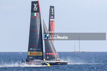 2024-08-29 - americas cup Luna Rossa Prada Pirelli (ITA) And Emirates Team New Zealand (NZ) - AMERICA'S CUP - LOUIS VUITTON CUP - ROUND ROBIN 1 & 2 - SAILING - OTHER SPORTS