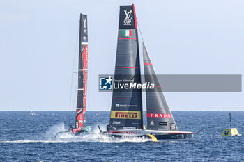 2024-08-29 - americas cup Luna Rossa Prada Pirelli (ITA) And Emirates Team New Zealand (NZ) - AMERICA'S CUP - LOUIS VUITTON CUP - ROUND ROBIN 1 & 2 - SAILING - OTHER SPORTS