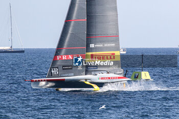 2024-08-29 - americas cup Luna Rossa Prada Pirelli (ITA) on mark - AMERICA'S CUP - LOUIS VUITTON CUP - ROUND ROBIN 1 & 2 - SAILING - OTHER SPORTS