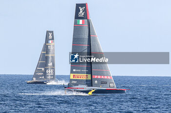 2024-08-29 - americas cup Luna Rossa Prada Pirelli (ITA) and Orient Express Racingng Team (FR) - AMERICA'S CUP - LOUIS VUITTON CUP - ROUND ROBIN 1 & 2 - SAILING - OTHER SPORTS