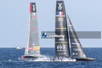 2024-08-29 - americas cup Luna Rossa Prada Pirelli (ITA) and Orient Express Racingng Team (FR) - AMERICA'S CUP - LOUIS VUITTON CUP - ROUND ROBIN 1 & 2 - SAILING - OTHER SPORTS