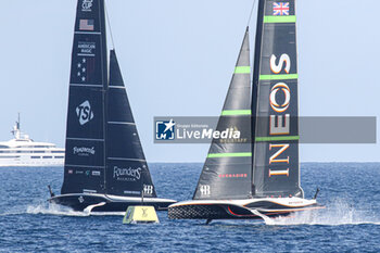 2024-08-29 - americas cup Orient Express Racingng Team (FR) and Ineos Britania (UK) - AMERICA'S CUP - LOUIS VUITTON CUP - ROUND ROBIN 1 & 2 - SAILING - OTHER SPORTS