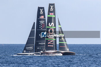 2024-08-29 - americas cup Orient Express Racingng Team (FR) and Ineos Britania (UK) - AMERICA'S CUP - LOUIS VUITTON CUP - ROUND ROBIN 1 & 2 - SAILING - OTHER SPORTS