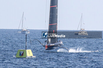 2024-08-29 - americas cup Alinghi Red Bull Racing (SUI) on mark - AMERICA'S CUP - LOUIS VUITTON CUP - ROUND ROBIN 1 & 2 - SAILING - OTHER SPORTS