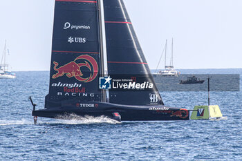 2024-08-29 - americas cup Alinghi Red Bull Racing (SUI) on mark - AMERICA'S CUP - LOUIS VUITTON CUP - ROUND ROBIN 1 & 2 - SAILING - OTHER SPORTS