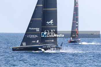 2024-08-29 - americas cup Orient Express Racingng Team (FR) and Ineos Britania (UK) - AMERICA'S CUP - LOUIS VUITTON CUP - ROUND ROBIN 1 & 2 - SAILING - OTHER SPORTS