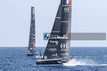 2024-08-29 - americas cup Orient Express Racingng Team (FR) and Ineos Britania (UK) - AMERICA'S CUP - LOUIS VUITTON CUP - ROUND ROBIN 1 & 2 - SAILING - OTHER SPORTS