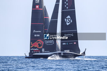 2024-08-30 - NYYC American Magic (USA) and Alinghi Red Bull Racing (SUI) - AMERICA'S CUP - LOUIS VUITTON CUP - ROUND ROBIN 1 & 2 - SAILING - OTHER SPORTS