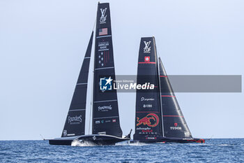 2024-08-30 - NYYC American Magic (USA) and Alinghi Red Bull Racing (SUI) - AMERICA'S CUP - LOUIS VUITTON CUP - ROUND ROBIN 1 & 2 - SAILING - OTHER SPORTS