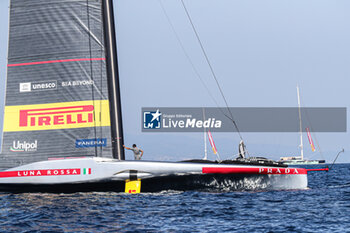 2024-08-30 - Luna Rossa Prada Pirelli (ITA) and the Bertelli and Tronchetti Provera boats - AMERICA'S CUP - LOUIS VUITTON CUP - ROUND ROBIN 1 & 2 - SAILING - OTHER SPORTS