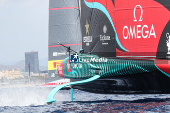 2024-08-31 - Emirates Team New Zealand (NZ) and Luna Rossa Prada Pirelli (ITA) - AMERICA'S CUP - LOUIS VUITTON CUP - ROUND ROBIN 1 & 2 - SAILING - OTHER SPORTS