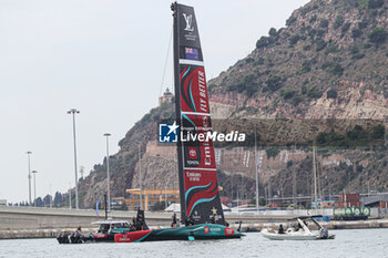 2024-08-31 - Emirates Team New Zealand (NZ) - AMERICA'S CUP - LOUIS VUITTON CUP - ROUND ROBIN 1 & 2 - SAILING - OTHER SPORTS