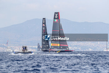 2024-08-31 - Luna Rossa Prada Pirelli (ITA) and NYYC American Magic (USA) - AMERICA'S CUP - LOUIS VUITTON CUP - ROUND ROBIN 1 & 2 - SAILING - OTHER SPORTS