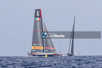 2024-08-31 - Luna Rossa Prada Pirelli (ITA) and NYYC American Magic (USA) - AMERICA'S CUP - LOUIS VUITTON CUP - ROUND ROBIN 1 & 2 - SAILING - OTHER SPORTS