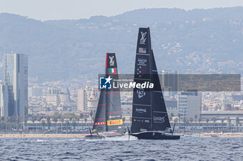 2024-08-31 - Luna Rossa Prada Pirelli (ITA) and NYYC American Magic (USA) - AMERICA'S CUP - LOUIS VUITTON CUP - ROUND ROBIN 1 & 2 - SAILING - OTHER SPORTS