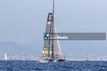 2024-08-31 - Luna Rossa Prada Pirelli (ITA) and Ineos Britania (UK) - AMERICA'S CUP - LOUIS VUITTON CUP - ROUND ROBIN 1 & 2 - SAILING - OTHER SPORTS