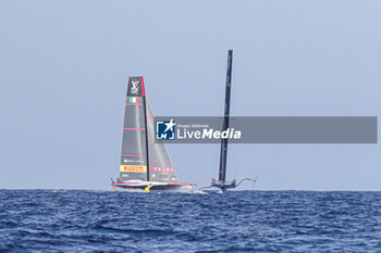 2024-08-31 - Luna Rossa Prada Pirelli (ITA) and NYYC American Magic (USA) - AMERICA'S CUP - LOUIS VUITTON CUP - ROUND ROBIN 1 & 2 - SAILING - OTHER SPORTS