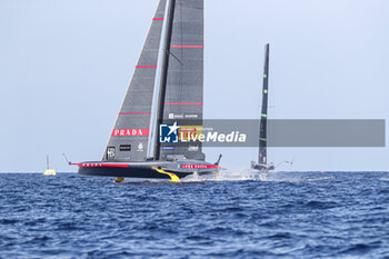 2024-08-31 - Luna Rossa Prada Pirelli (ITA) and NYYC American Magic (USA) - AMERICA'S CUP - LOUIS VUITTON CUP - ROUND ROBIN 1 & 2 - SAILING - OTHER SPORTS