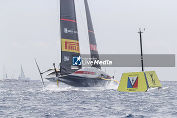 2024-08-31 - Luna Rossa Prada Pirelli (ITA) on mark - AMERICA'S CUP - LOUIS VUITTON CUP - ROUND ROBIN 1 & 2 - SAILING - OTHER SPORTS