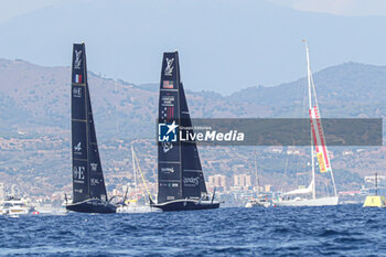 2024-08-31 - NYYC American Magic (USA) and Orient Express Racingng Team (FR) - AMERICA'S CUP - LOUIS VUITTON CUP - ROUND ROBIN 1 & 2 - SAILING - OTHER SPORTS