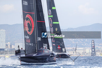 2024-08-31 - Alinghi Red Bull Racing (SUI) and Ineos Britania (UK) - AMERICA'S CUP - LOUIS VUITTON CUP - ROUND ROBIN 1 & 2 - SAILING - OTHER SPORTS