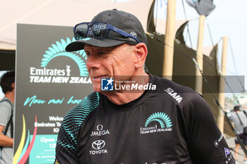 2024-09-01 - Grant Dalton (CEO Emirates Team New Zealand (NZ) - AMERICA'S CUP - LOUIS VUITTON CUP - ROUND ROBIN 1 & 2 - SAILING - OTHER SPORTS