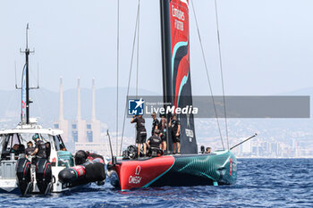 2024-09-01 - Emirates Team New Zealand (NZ) and teams - AMERICA'S CUP - LOUIS VUITTON CUP - ROUND ROBIN 1 & 2 - SAILING - OTHER SPORTS