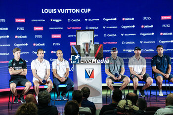 2024-08-28 - The Louis Vuitton Cup pre start press conference, skipper - 37TH AMERICA'S CUP LOUIS VUITTON - PRESS CONFERENCE - SAILING - OTHER SPORTS