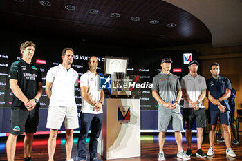 2024-08-28 - The Louis Vuitton Cup pre start press conference, skipper - 37TH AMERICA'S CUP LOUIS VUITTON - PRESS CONFERENCE - SAILING - OTHER SPORTS