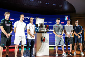 2024-08-28 - The Louis Vuitton Cup pre start press conference, skipper - 37TH AMERICA'S CUP LOUIS VUITTON - PRESS CONFERENCE - SAILING - OTHER SPORTS